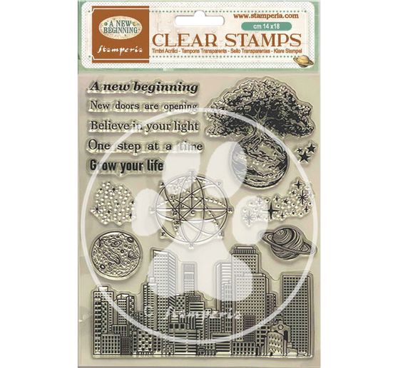 Clear Stamps "A New Beginning"