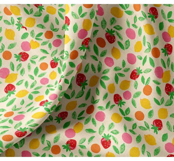 Cotton fabric "Summer Fruit"