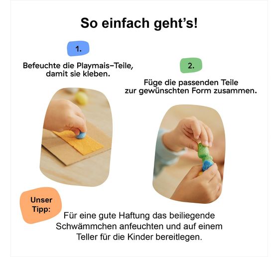 PlayMais Mosaic 2300, inkl. 6 Blanko Vorlagen