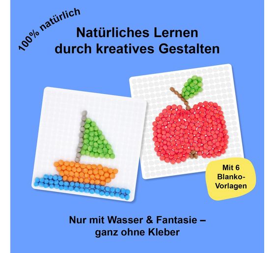 PlayMais Mosaic 2300, inkl. 6 Blanko Vorlagen