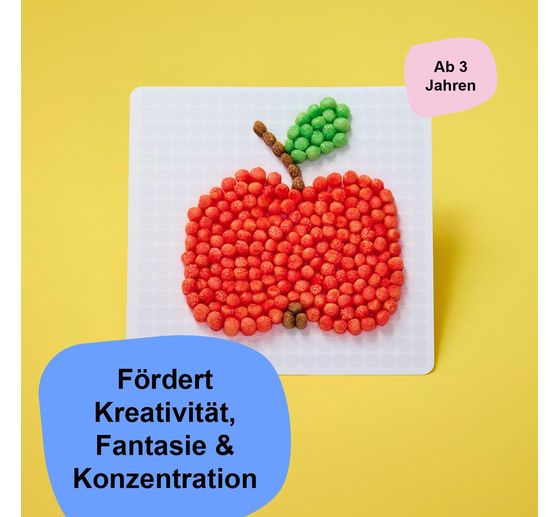 PlayMais Mosaic 2300, inkl. 6 Blanko Vorlagen