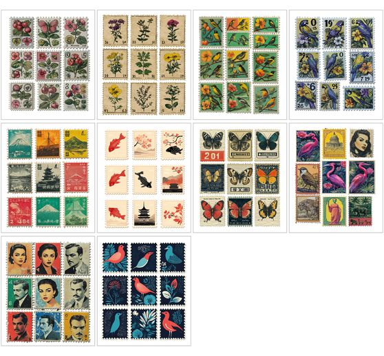 Art Stickers "Faraway Mail"