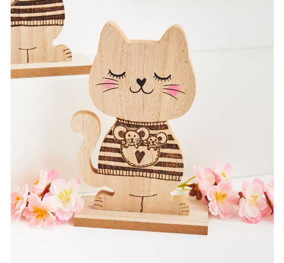 VBS Wooden figure "Cat"