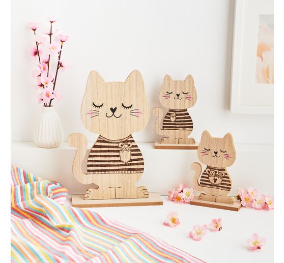VBS Wooden figure "Cat"