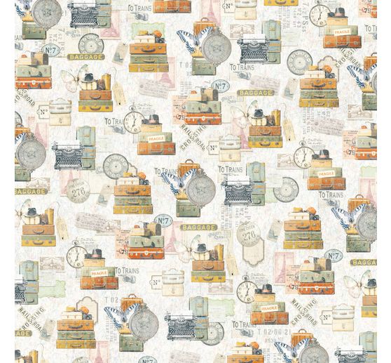 Scrapbook paper "Eastern Journey"