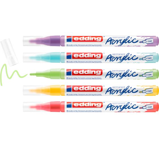 edding 5300 Acrylic "Acrylmarker - Regenbogen"