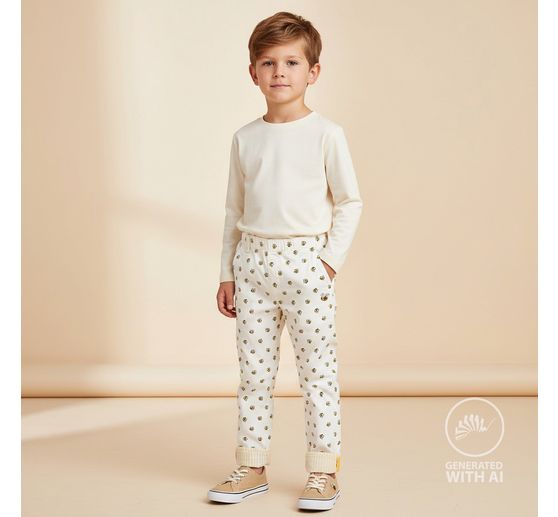 Jersey fabric "Little Bees"