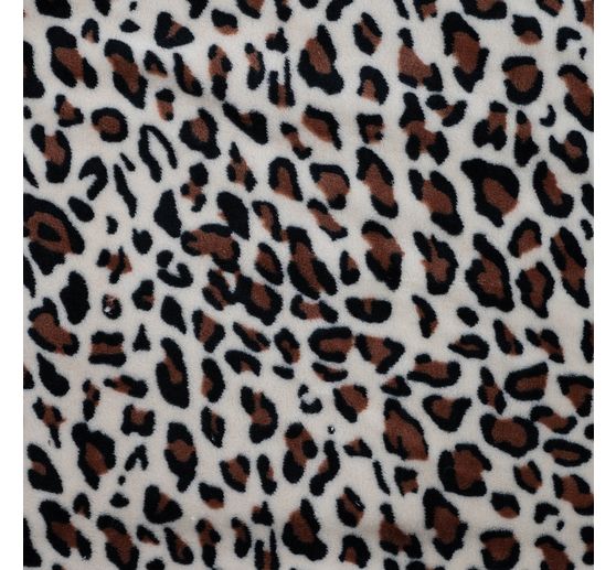 Fleece-Stoff "Leopard"