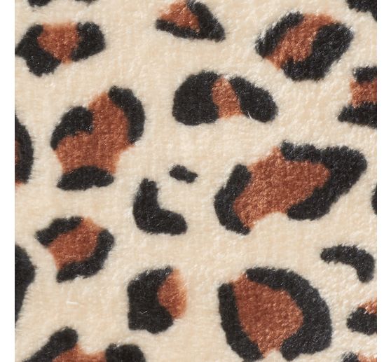 Fleece fabric "Leopard"