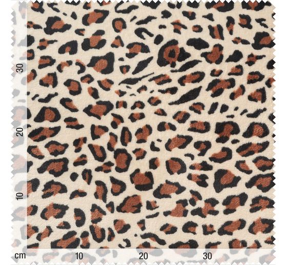 Fleece fabric "Leopard"