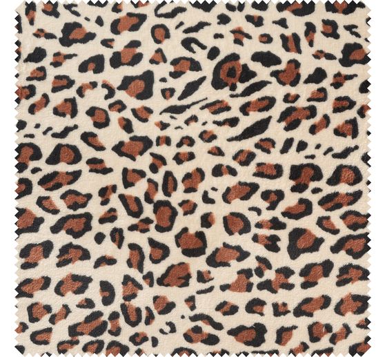 Fleece fabric "Leopard"
