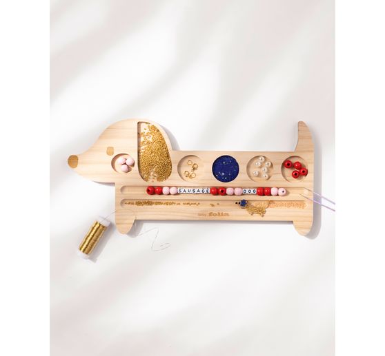 Perlenbrett "Dackel"