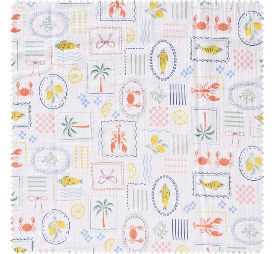 Muslin cotton fabric "Cagliari"