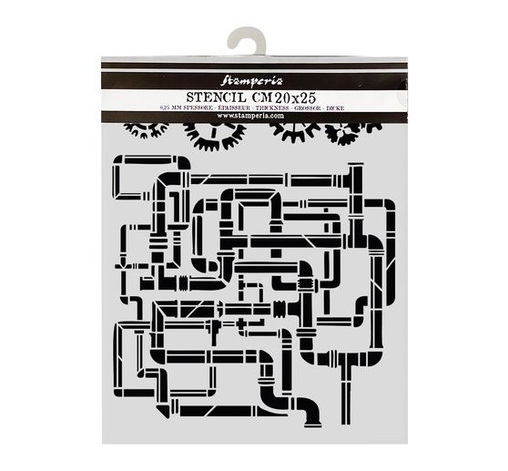 Schablone "Gardens of Time - Tubes"