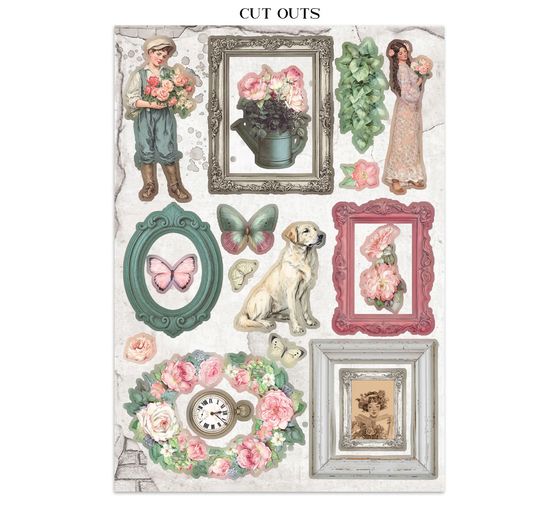 Junk Journal Book "House of Roses"