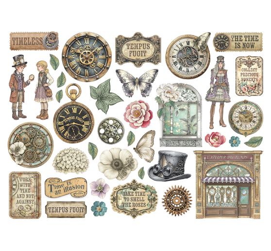 Stanzmotive "Gardens of Time"