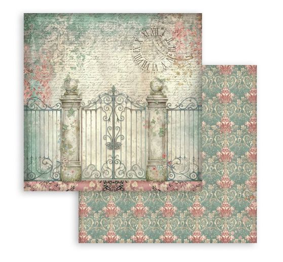 Scrapbook-Block "Gardens of Time Backgrounds"