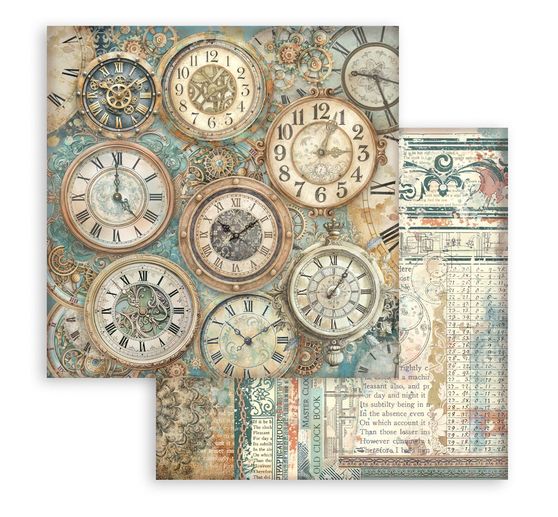 Scrapbook-Block "Gardens of Time Backgrounds"