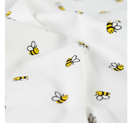 Jersey fabric "Little Bees"