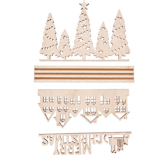 VBS Holz-Steckmotiv "Merry Christmas"