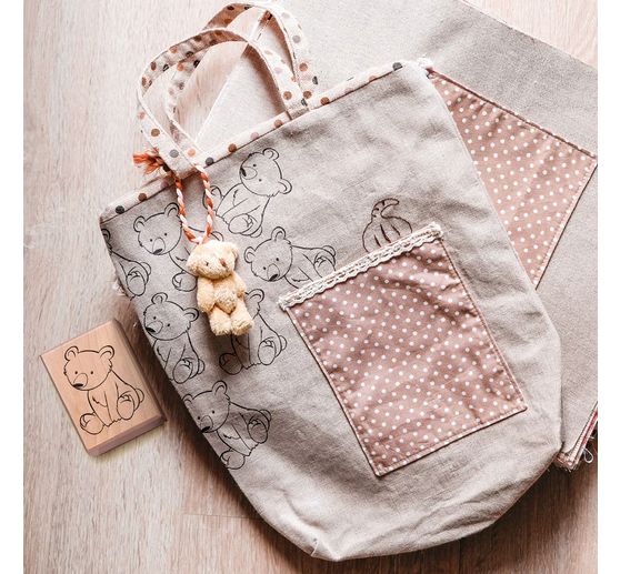 COLOP Craft Labeler Textilstempelkissen Set