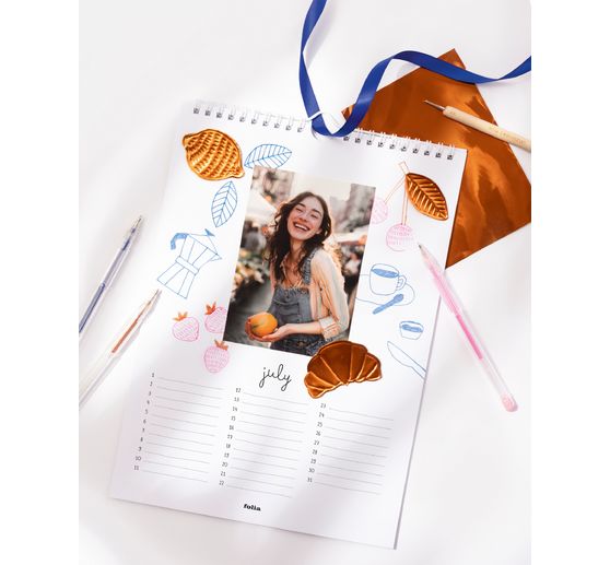 DIY Fotokalender "White"