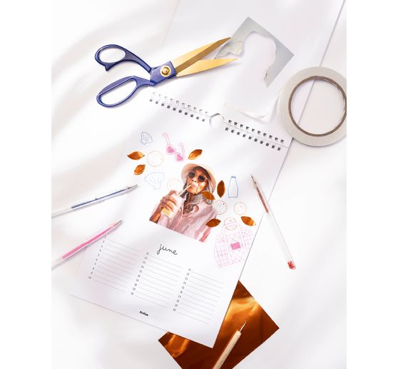 DIY Fotokalender "White"