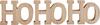 VBS Holz-Schriftzug "HoHoHo"