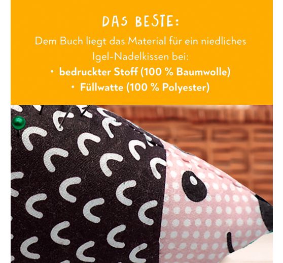 Buch "Kreativstart Kids N&auml;hen. Anleitungsbuch und Material"