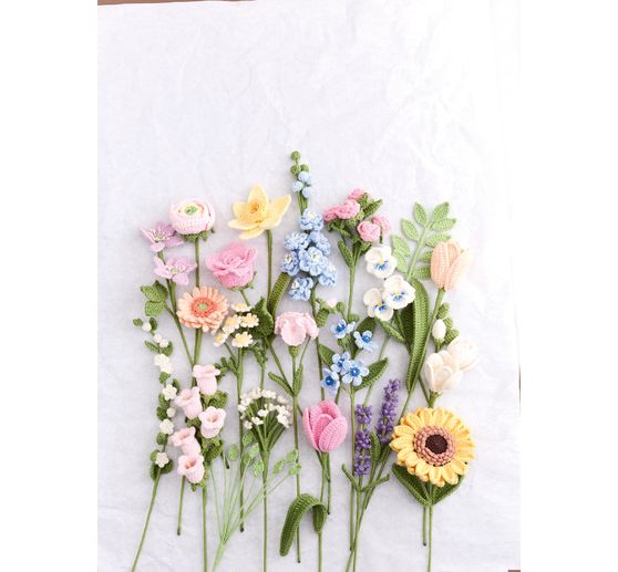 Buch "Romantische Blumen h&auml;keln"