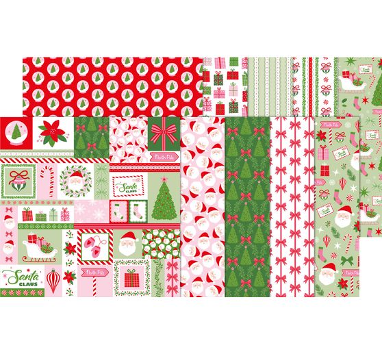 Papier-Set "Santa Baby"