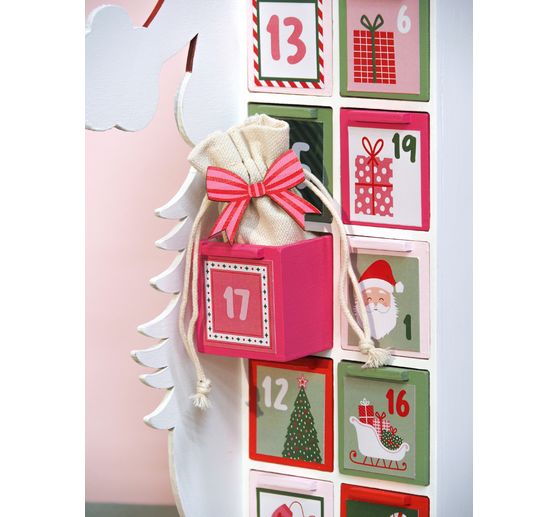 Sticker Adventszahlen "Santa Baby"