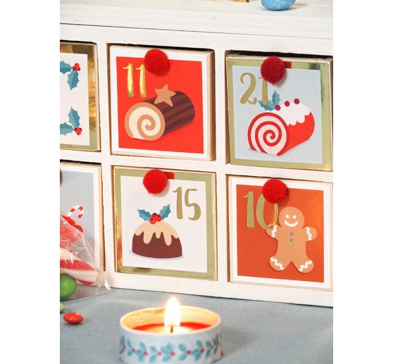 Sticker Adventszahlen "Christmas Bakery"
