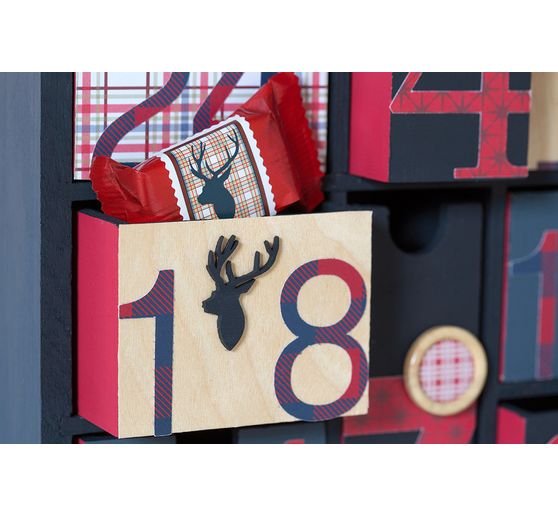 Holz-Streuteile "Joyeux Noel"