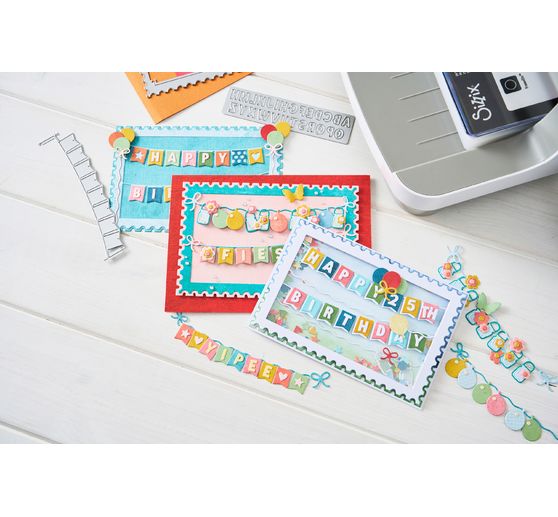 Sizzix Thinlits Stanzschablone "All about Banners"