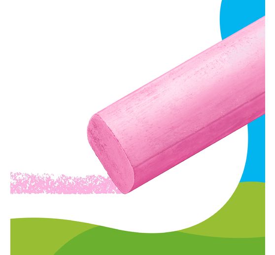 Noris junior pavement chalk "Peppa Pig", 6 colours