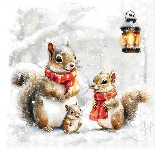 VBS Servietten-Set "Christmas Buddies"