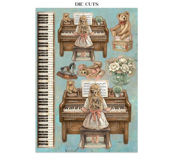 Stamperia A5 Junk Journal Focus Points "Symphony"