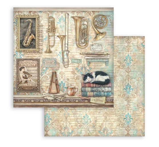 Stamperia Scrapbook-Block "Symphony"