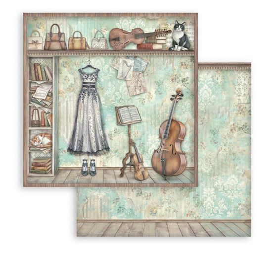 Stamperia Scrapbook-Block "Symphony"