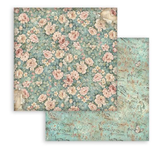 Stamperia Scrapbook-Block "Symphony Backgrounds"