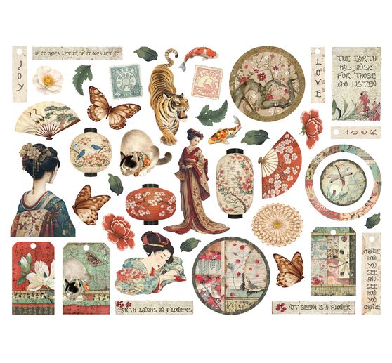 Stamperia Stanzmotive "Oriental Garden"