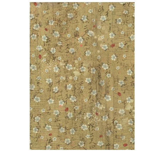 Stamperia Motiv-Strohseide Backgrounds "Oriental Garden", DIN A6, 8er Set