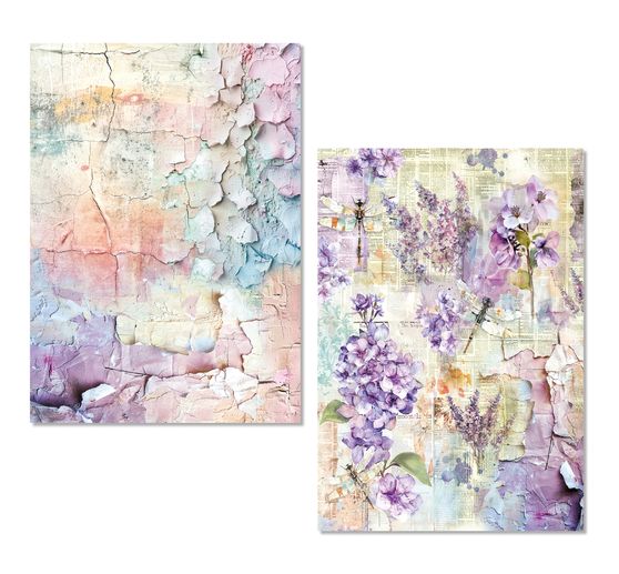 Ciao Bella Motif straw silk assortment "The Sound of Spring", set of 8
