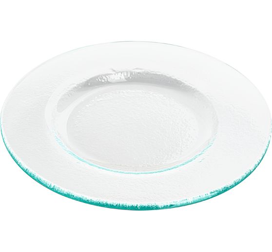 VBS Glas-Kerzenteller mit Struktur