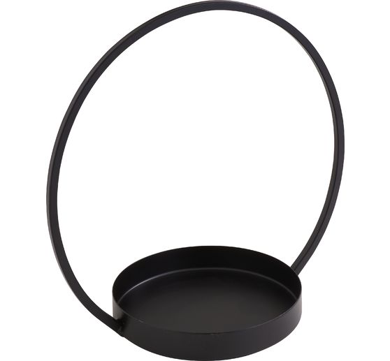 Metal ring with tray