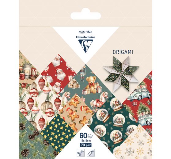 Folding paper "Christmas"