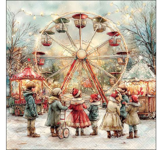 Serviette "Riesenrad"