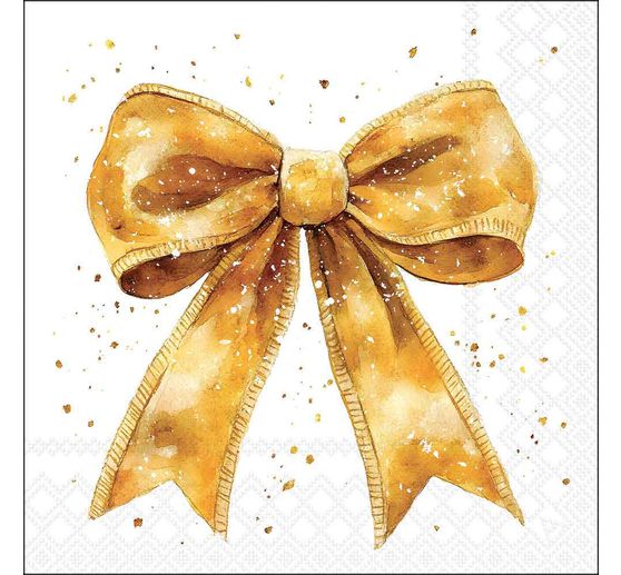 Napkin "Golden bow"