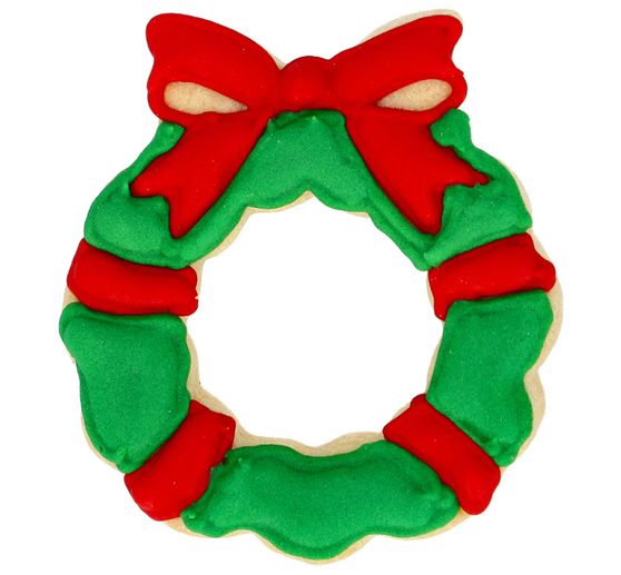 Cookie cutter "Christmas wreath"
